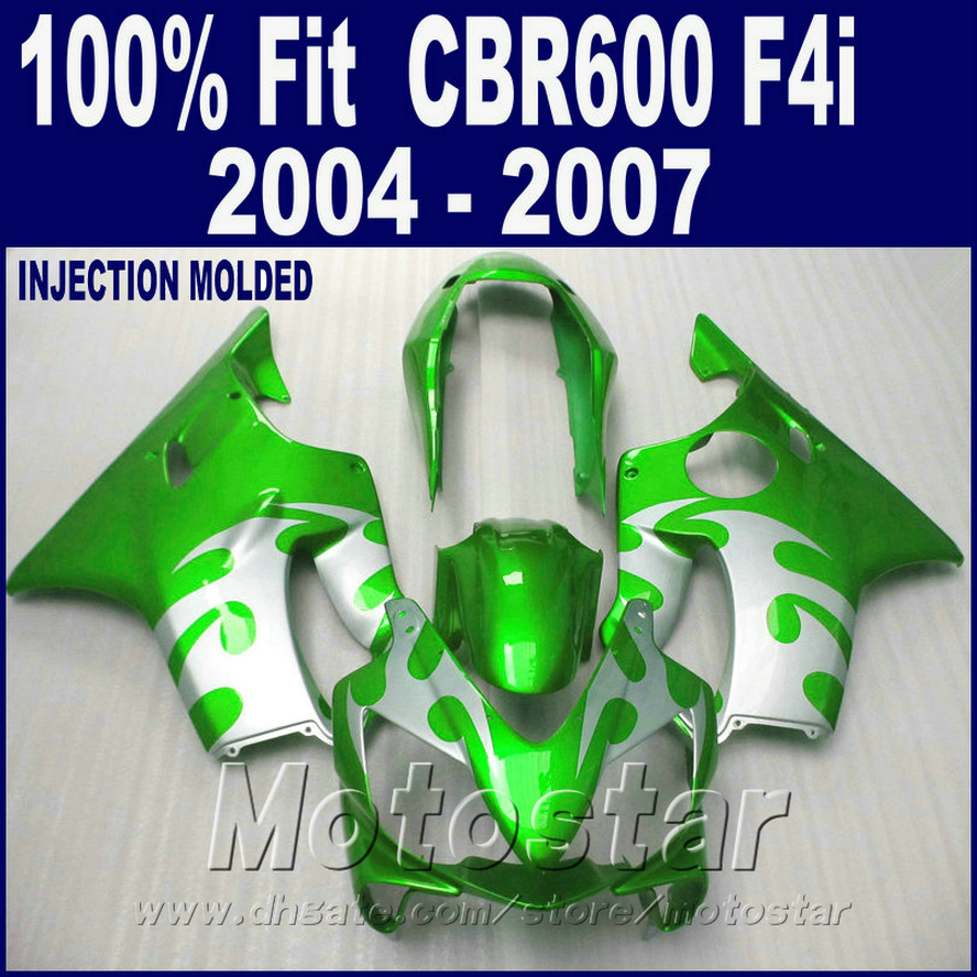 customize fairing parts Injection molding for HONDA CBR 600 F4i fairings 2004 2005 2006 2007 green cbr600 f4i 04 05 06 07 fairing kit IDAW, Same as picture
customize fairing parts Injection molding for HONDA CBR 600 F4i fairings 2004 2005 2006 2007 green cbr600 f4i 04 05 06 07 fairing kit IDAW, Same as picture