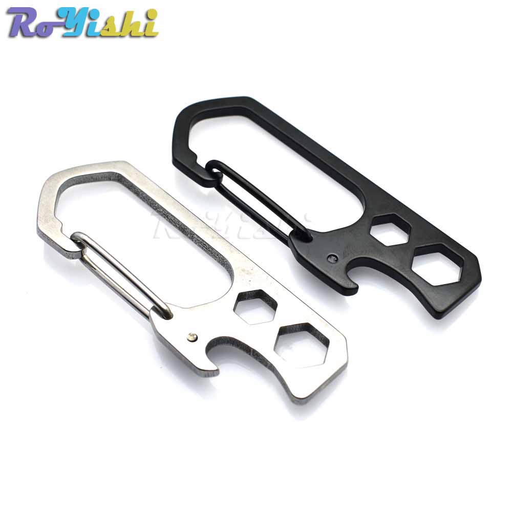 1pcs Tactical Outdoor Stainless Steel Mountaineering Buckle Snap Clip Key Chain Screwdriver Carabiner Hanging Tool
1pcs Tactical Outdoor Stainless Steel Mountaineering Buckle Snap Clip Key Chain Screwdriver Carabiner Hanging Tool