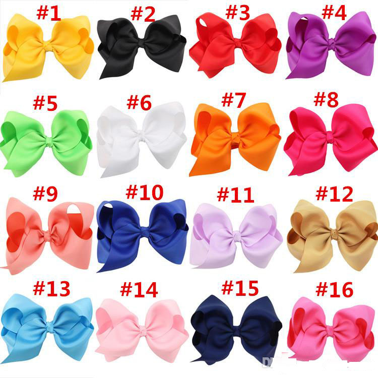16 Colors New Fashion Boutique Ribbon Bows For Hair Bows Hairpin Hair accessories Child Hairbows flower hairbands girls cheer bows Z11, As photo
16 Colors New Fashion Boutique Ribbon Bows For Hair Bows Hairpin Hair accessories Child Hairbows flower hairbands girls cheer bows Z11, As photo