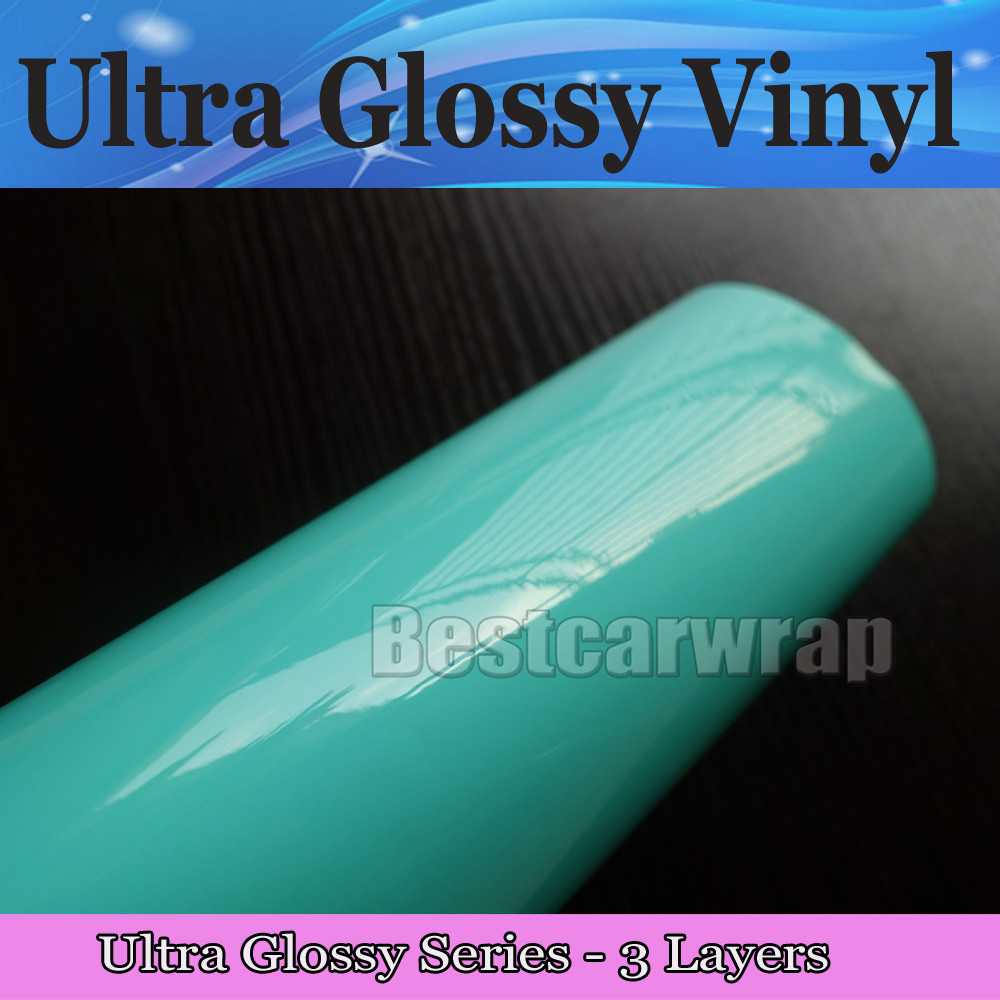 Tiffany Blue Ultra Shiny Glossy Vinyl wrap 3 Layers High Gloss Mint Car Wrap Film with air Free Size:1.52*20M/Roll
Tiffany Blue Ultra Shiny Glossy Vinyl wrap 3 Layers High Gloss Mint Car Wrap Film with air Free Size:1.52*20M/Roll