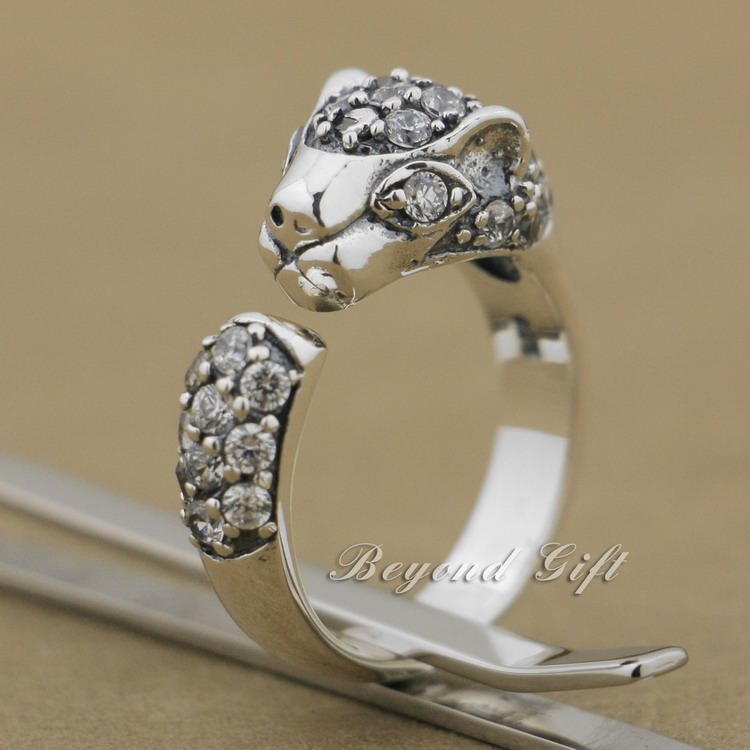 925 Sterling Silver White CZ Stone Cheetah Ring 9Q017A Free US Size #6.0 to #7.5 Free Shipping
925 Sterling Silver White CZ Stone Cheetah Ring 9Q017A Free US Size #6.0 to #7.5 Free Shipping