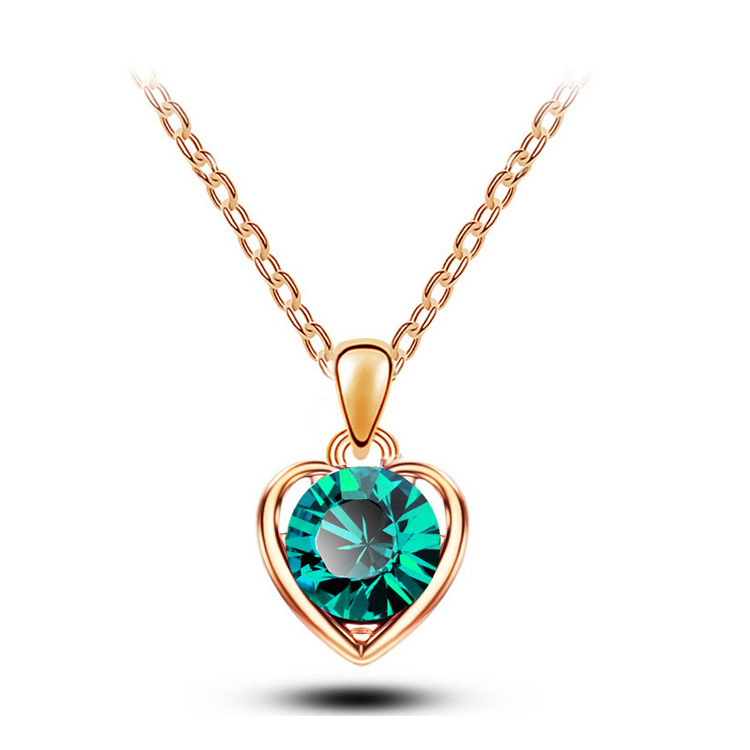 Austria Crystal Heart Necklace Pandant South Korean Best Quality Necklace Jewelry Alloy Zircon Pendant Jewelry 1331, Silver
Austria Crystal Heart Necklace Pandant South Korean Best Quality Necklace Jewelry Alloy Zircon Pendant Jewelry 1331, Silver