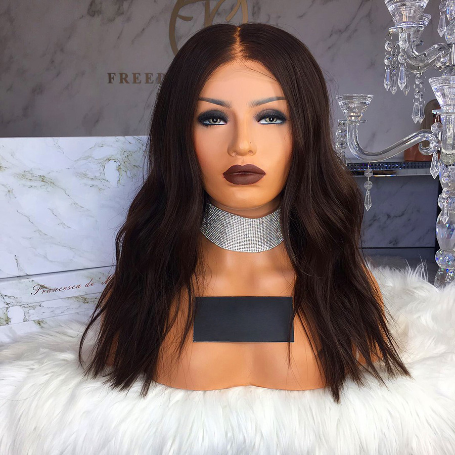Lace Front Human Hair Wigs Natural Wave Brazilian Virgin Hair Wavy 130% Density With Baby Hairs Glueless Bleached Knots, Natural color
Lace Front Human Hair Wigs Natural Wave Brazilian Virgin Hair Wavy 130% Density With Baby Hairs Glueless Bleached Knots, Natural color