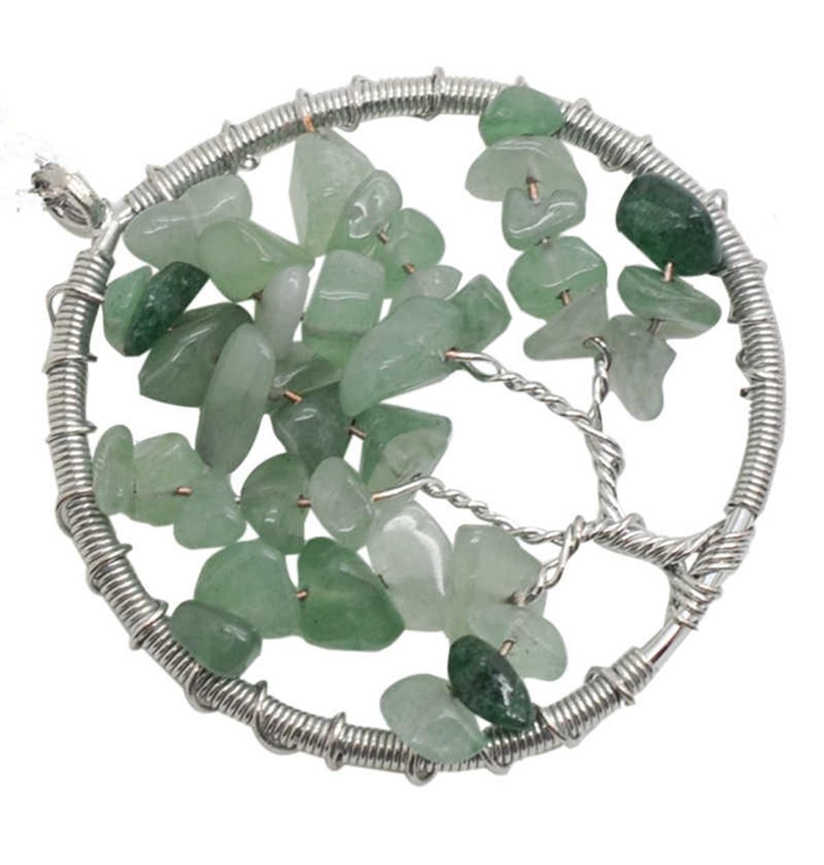 2018 Natural stone Gravel Round Shape gemstone jewelry chip stone beads semi precious stone crystal Keychain pendents necklace for women