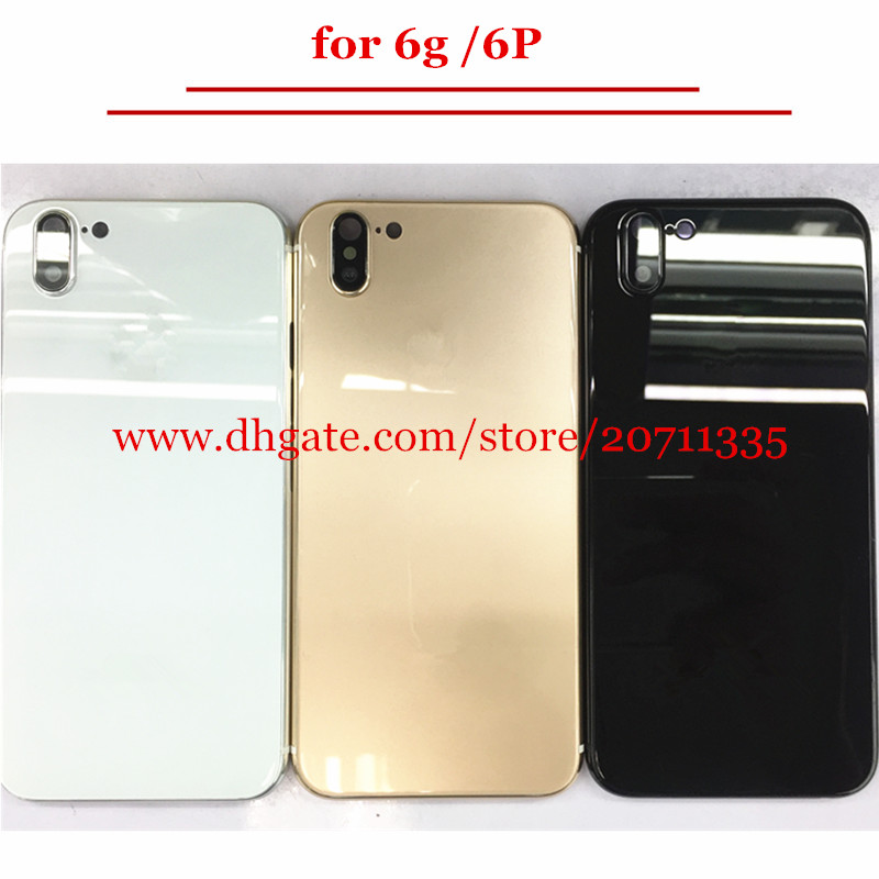 A quality Back Cover Housing For iPhone 6 6s 6p Like X 10 style Aluminum Metal Back Battery Door Cover Replacement
A quality Back Cover Housing For iPhone 6 6s 6p Like X 10 style Aluminum Metal Back Battery Door Cover Replacement