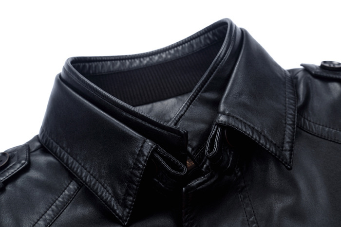 Fall-sheepskin jacket Leather & Suede genuine Leather Jackets and coats designer jacket mencoat free shipping