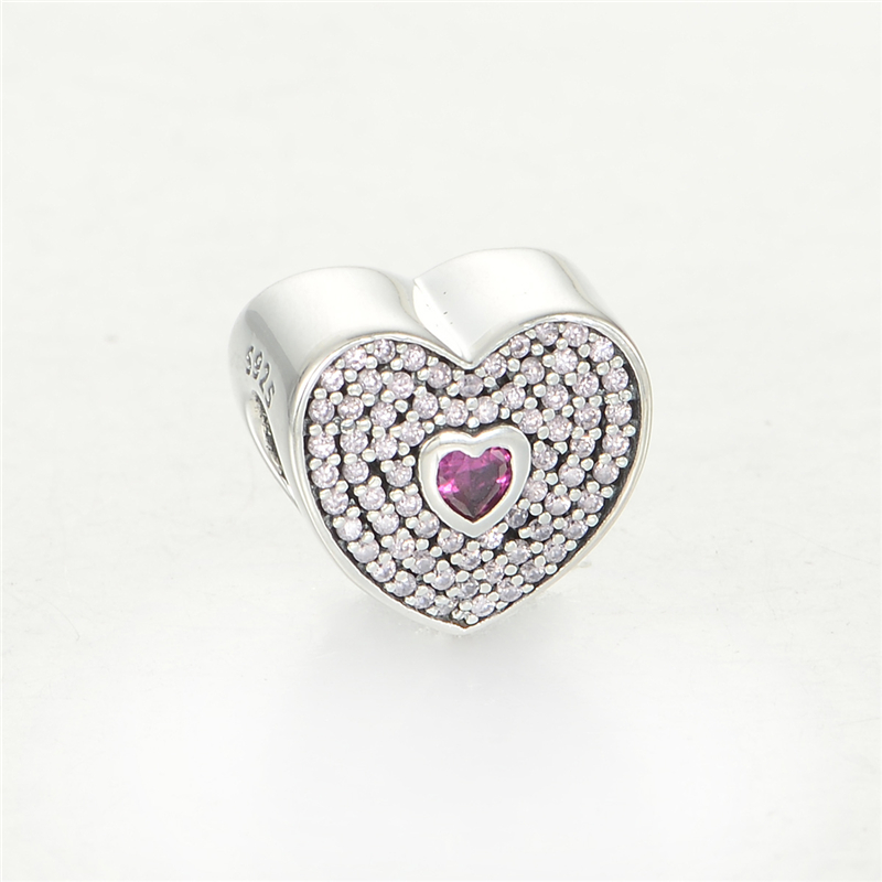Fits Pandora New 925 Sterling Silver Beads Key & Lock DIY Charms Fshion Jewelry Charm European Style Bracelets
