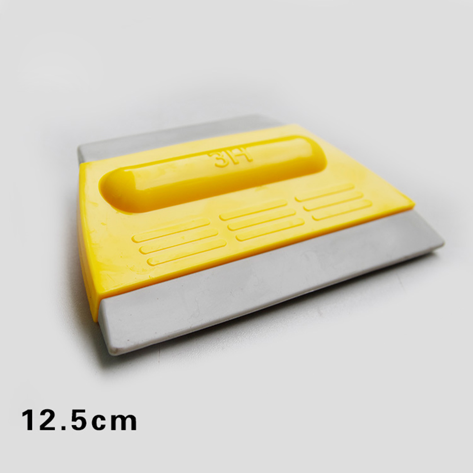 High Precision Vinyl Wrap Squeegee - Ergonomic '3H' Type Delux Rubber Edge for Optimal Window Cleaning Performance MO-202