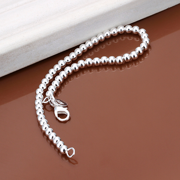 Hot sale best gift 925 silver6M prayer beads bracelet - Hollow DFMCH114, brand new fashion 925 sterling silver Chain link bracelets