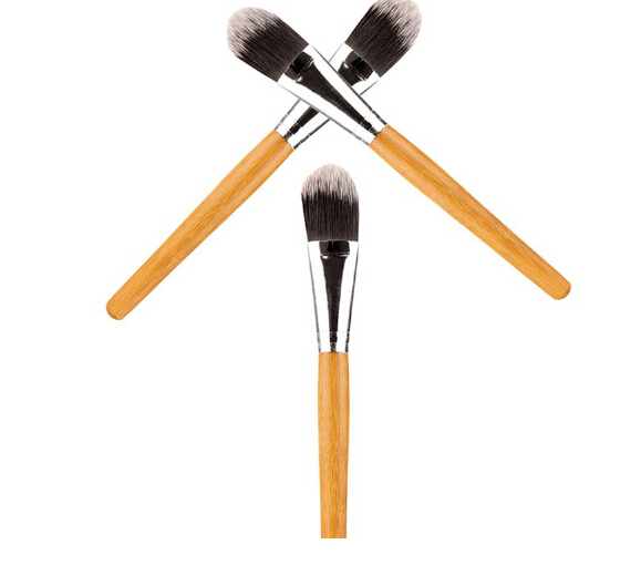 New Woman Makeup Brushes 10pcs/lot Bamboo Handle Facial Mask Makeup Brush Face Beauty Brushes Free Shipping