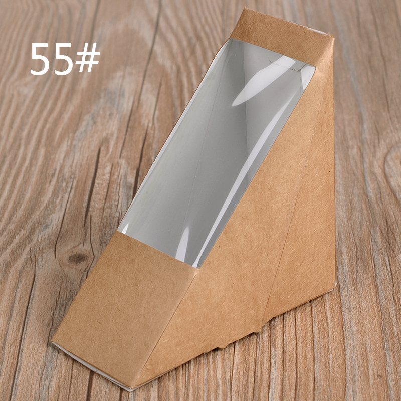 Creative Kraft Paper Sandwich Box Eco Friendly Disposable Cake Dessert Box Foldable Takeaway Food Package 100pcs/lot SK731
Creative Kraft Paper Sandwich Box Eco Friendly Disposable Cake Dessert Box Foldable Takeaway Food Package 100pcs/lot SK731