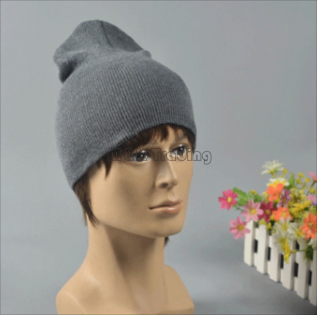 Wigwam Acrylic Ribbed Watchcap Beanie Hat Knitted 6 Colors Soft Resilient Fashion Skull Caps 20PCS Free Ship