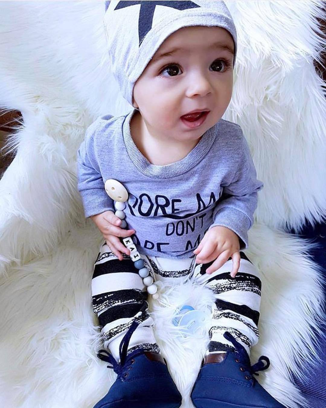 Wholesale- 3 PCS Fall Spring Newborn Toddler Kids long sleeve letters set Baby Boys Girls Outfits Clothes T-shirt Tops+Pants 3PCS Set, As pic
Wholesale- 3 PCS Fall Spring Newborn Toddler Kids long sleeve letters set Baby Boys Girls Outfits Clothes T-shirt Tops+Pants 3PCS Set, As pic