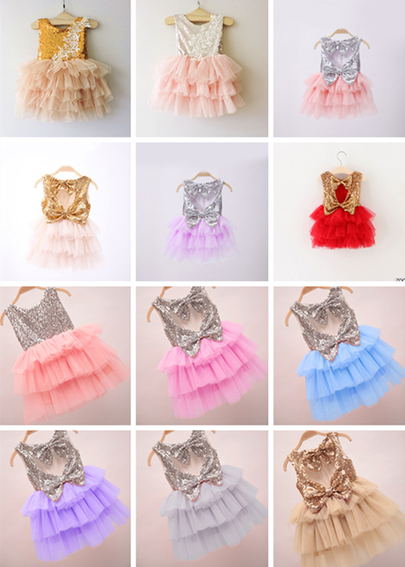 12 Designs Girls Sequins Cake Skirt Double Bows Lace Suspender Dresses Summer TUTU Skirts Grenadine Fashion Baby Girls Ruffle Dresses 2-7 T
12 Designs Girls Sequins Cake Skirt Double Bows Lace Suspender Dresses Summer TUTU Skirts Grenadine Fashion Baby Girls Ruffle Dresses 2-7 T