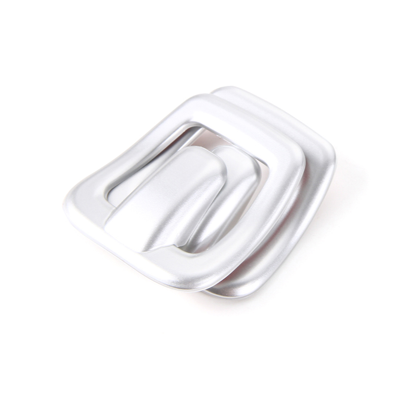 Seat Head Restraint Stickers Hooks Decoration Covers Trim Fit For Ford Mustang 2015-2016 Car Interior Accessories ABS
