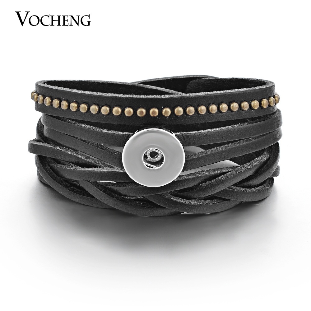 Vocheng NOOSA Genuine Leather Bracelet Ginger Snap Jewelry 3 Colors Interchangeable 18mm Button NN-286
Vocheng NOOSA Genuine Leather Bracelet Ginger Snap Jewelry 3 Colors Interchangeable 18mm Button NN-286