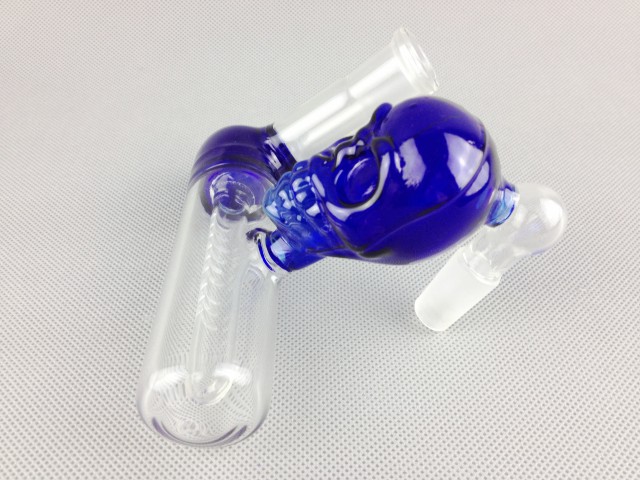 Skull face ash catcher inline percolator Hookahs 45 degree 14mm joint ASHCATCHERS glass smoking accessories for BONG
Skull face ash catcher inline percolator Hookahs 45 degree 14mm joint ASHCATCHERS glass smoking accessories for BONG