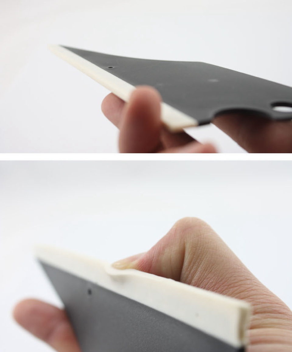 Professional Car Wrap Squeegee with Comfort Grip | Conqueror Tool for PPF Installation, Window Tinting, Water & Bubble Removal MO-31