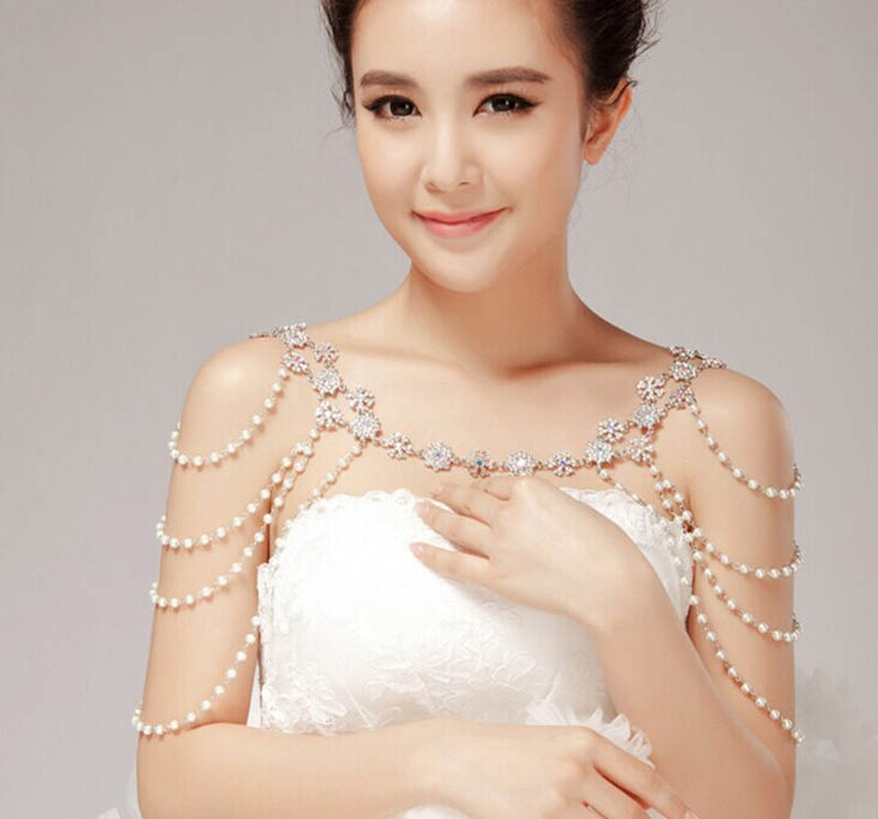Body Jewerly Beaded Wedding Accessory Necklace Jewelry Ribbon Chain Shoulder Wedding Bridal Princess Crystal Rhinestone Body Jewerly Beaded
Body Jewerly Beaded Wedding Accessory Necklace Jewelry Ribbon Chain Shoulder Wedding Bridal Princess Crystal Rhinestone Body Jewerly Beaded