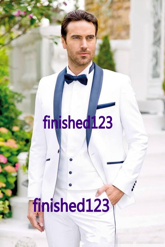 Classic Style One Button White Groom Tuxedos Shawl Lapel Groomsmen Best Man Blazer Mens Wedding Suits (Jacket+Pants+Vest+Tie) H:595, Same as image
Classic Style One Button White Groom Tuxedos Shawl Lapel Groomsmen Best Man Blazer Mens Wedding Suits (Jacket+Pants+Vest+Tie) H:595, Same as image