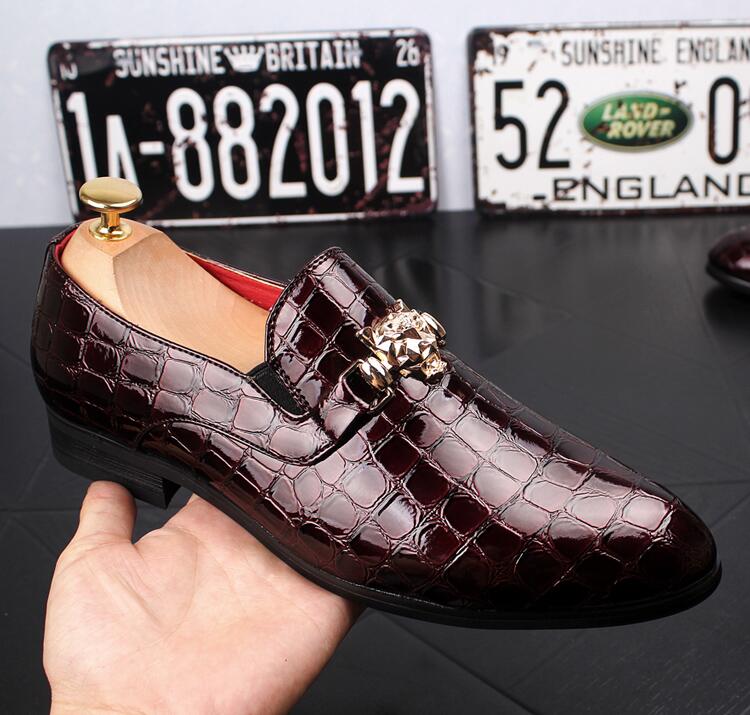 Spring Autumn White Men Wedding Party Shoes Italian Fashion Crocodile Skin Genuine Leather Driving Loafers M178, Black
Spring Autumn White Men Wedding Party Shoes Italian Fashion Crocodile Skin Genuine Leather Driving Loafers M178, Black