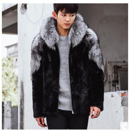 Wholesale- Casaco Masculino Mens Winter Autumn Imitation Fur Coats Hooded Casual Man-Made Overcoats For Male Faux Fur Outwear Cj54, Yin hu hood
Wholesale- Casaco Masculino Mens Winter Autumn Imitation Fur Coats Hooded Casual Man-Made Overcoats For Male Faux Fur Outwear Cj54, Yin hu hood