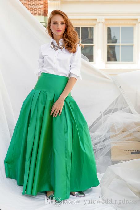 2017 chinese custom made long skirt high waist taffeta 2017 chinese custom made long skirt high waist taffeta