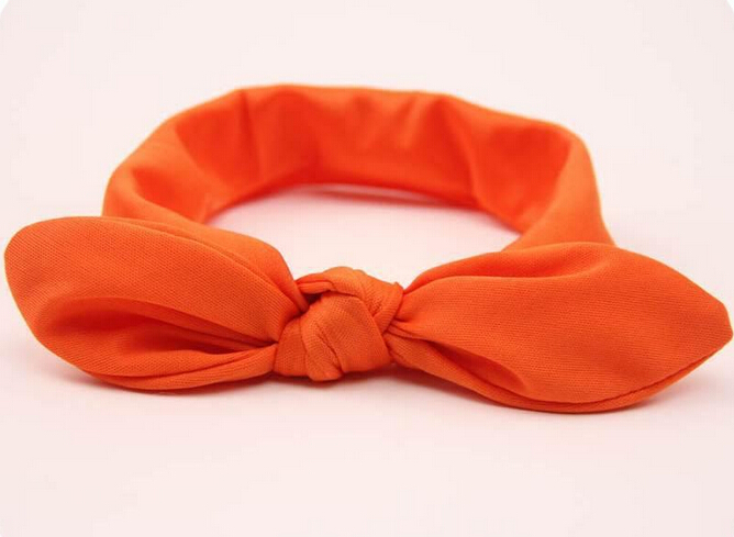 fashion big bow head wrap lovely bowknot baby headbands cotton baby headwear girl hair bow 9 colors,20pcs