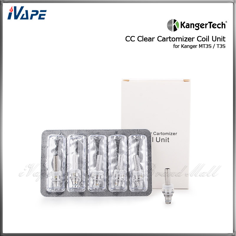 Hot Sale Original KangerTech CC Clear Cartomizer Coil Unit for T3S MT3S Kanger MT3S T3S Atomizer Replacement Heating Coils
Hot Sale Original KangerTech CC Clear Cartomizer Coil Unit for T3S MT3S Kanger MT3S T3S Atomizer Replacement Heating Coils