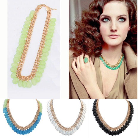 Wholesale-Bohemian Water Droplets Fluorescent Color Bib Chunky Seed Bead Necklaces Jewelry Black White Yellow and Colorful Color ZD2P3C
Wholesale-Bohemian Water Droplets Fluorescent Color Bib Chunky Seed Bead Necklaces Jewelry Black White Yellow and Colorful Color ZD2P3C