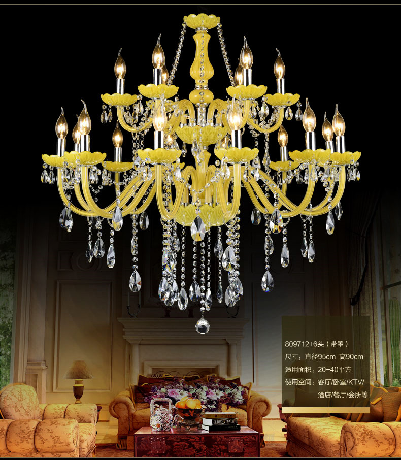 Longree Murano Chandelier Light modern pink restaurant chandeliers glass Candle crystal ball