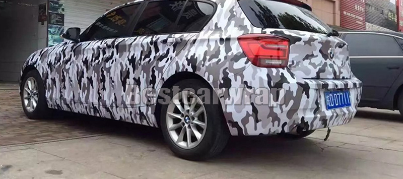 Various Digital / Arctic Camo Vinyl Wrap For Car Wrap Cover With air bubble Free Camouflage Truck coating size 1.52x30m/Roll 5x98ft roll