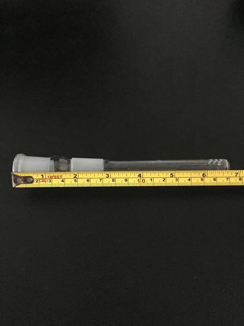 6.5 inches(17cm) length glass downstem for glass bong glass smoking pipe 19/19 (DS-005)
6.5 inches(17cm) length glass downstem for glass bong glass smoking pipe 19/19 (DS-005)