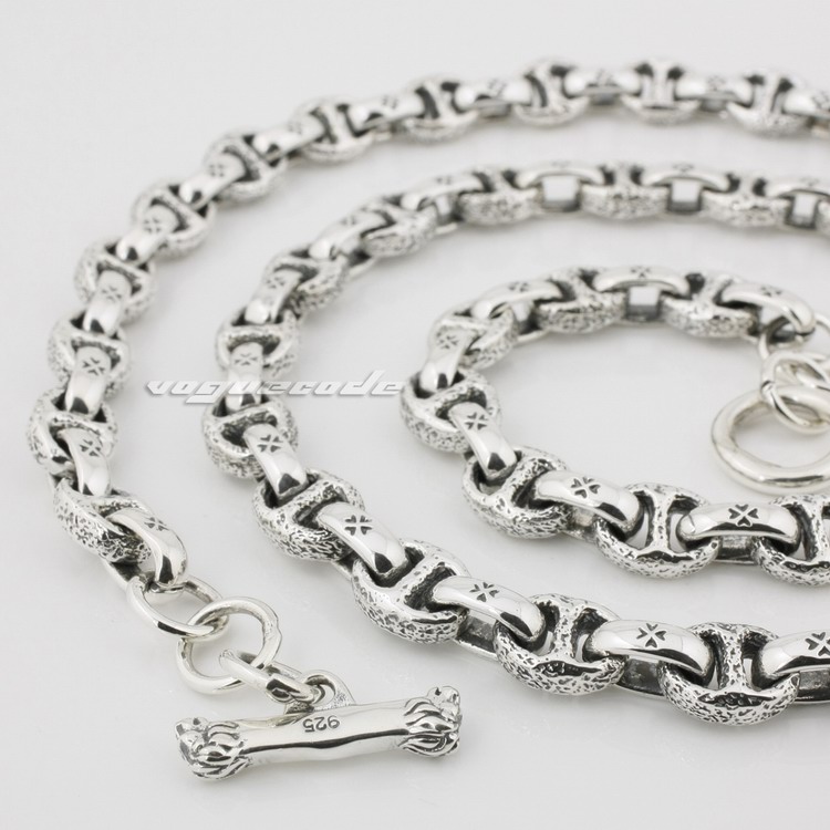 Huge & Heavy 925 Solid Sterling Silver Mens Biker Necklace 8L008 Free Shipping Customize length Unique Gift
Huge & Heavy 925 Solid Sterling Silver Mens Biker Necklace 8L008 Free Shipping Customize length Unique Gift