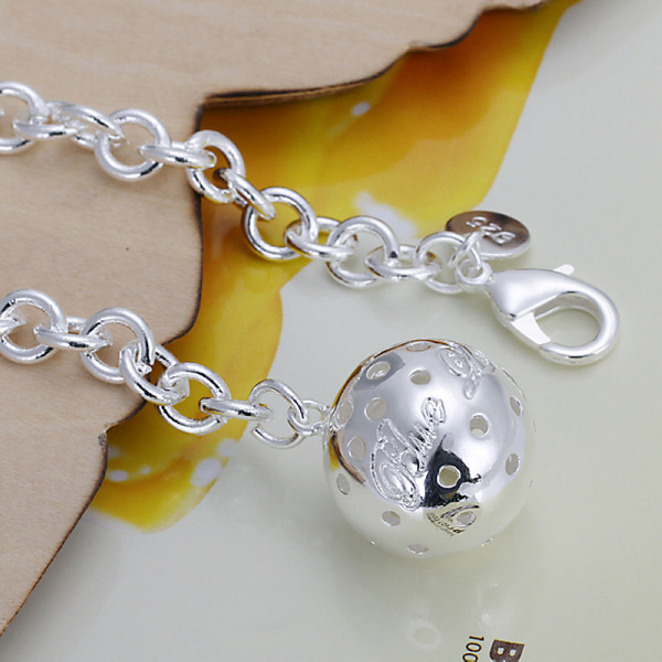Hot sale best gift 925 silver Lob Bracelet DFMCH043, brand new fashion 925 sterling silver plated Chain link bracelets