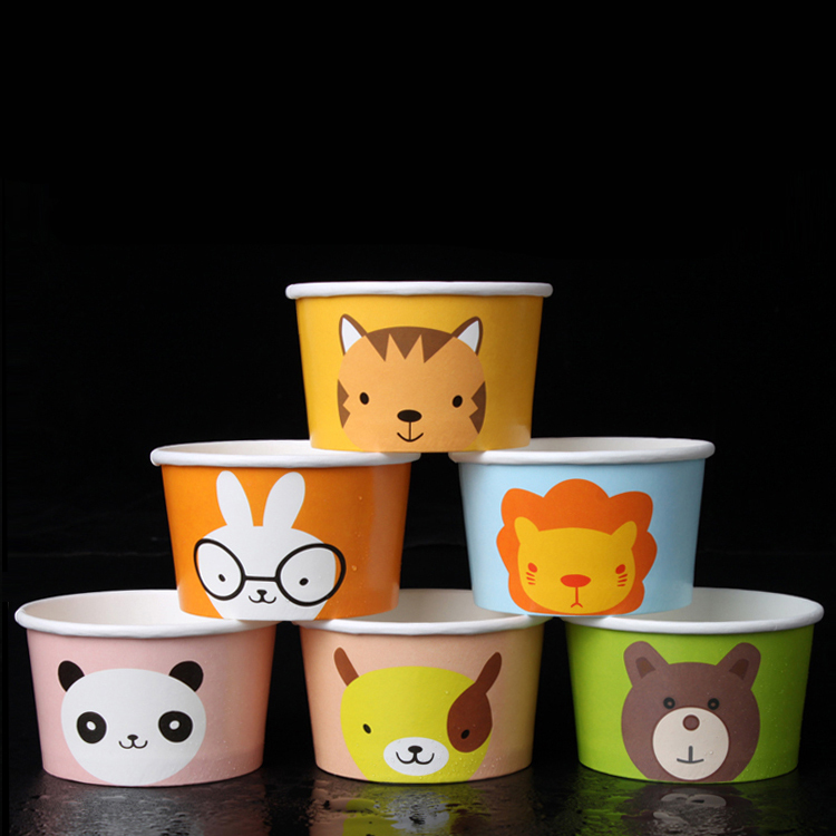 5oz Cartoon Color Ice Cream Cup Eco Friendly Disposable Thick Paper Cake Cup Bowl Take-out Dessert Package 100pcs/lot SK809
5oz Cartoon Color Ice Cream Cup Eco Friendly Disposable Thick Paper Cake Cup Bowl Take-out Dessert Package 100pcs/lot SK809