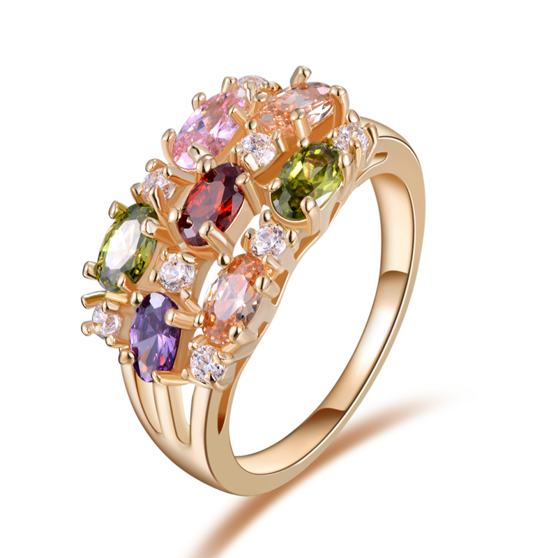 ORSA Jewels Luxury 18K Rose Gold Plated Party Rings With Side Stones Colorful Austrian Zircon Crystal Mona Lisa Ring For Women Birthday OMR01
ORSA Jewels Luxury 18K Rose Gold Plated Party Rings With Side Stones Colorful Austrian Zircon Crystal Mona Lisa Ring For Women Birthday OMR01