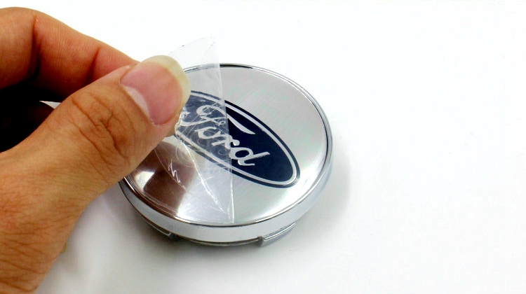 4PCS/LOT Car Wheel Center Hub Cap For Ford Wheel Cover 60MM ABS Auto Styling Sticker Badge Center Covers Dust-proof White/Blue Accessories