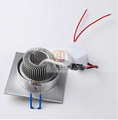 Ceiling Light Square Led Downlight 9W 3X3W 720 Lumens Led Ceiling Light Recessed Downlights Dimmable Warm/Natural/Cool White AC 110-240V