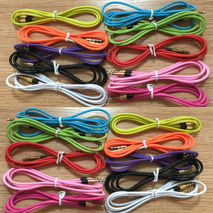 Factory Wholesale New 1m/3ft Colorful Audio Cables Auxiliary Cable 3.5mm Male to Male Audio Cable Stereo for Digital Device
Factory Wholesale New 1m/3ft Colorful Audio Cables Auxiliary Cable 3.5mm Male to Male Audio Cable Stereo for Digital Device