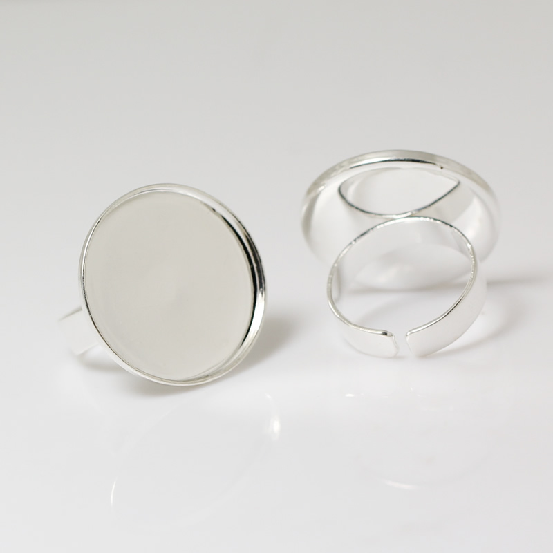 Beadsnice ID 24102 ring base blanks fashion brass bezel ring setting for jewelry making free shipping