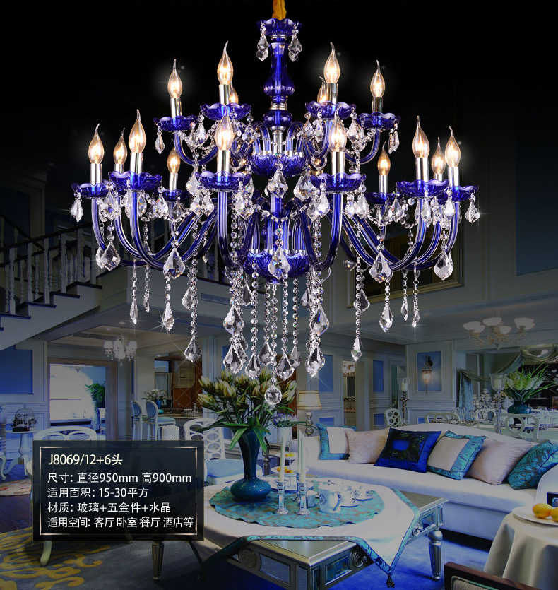 Longree Murano Chandelier Light modern pink restaurant chandeliers glass Candle crystal ball