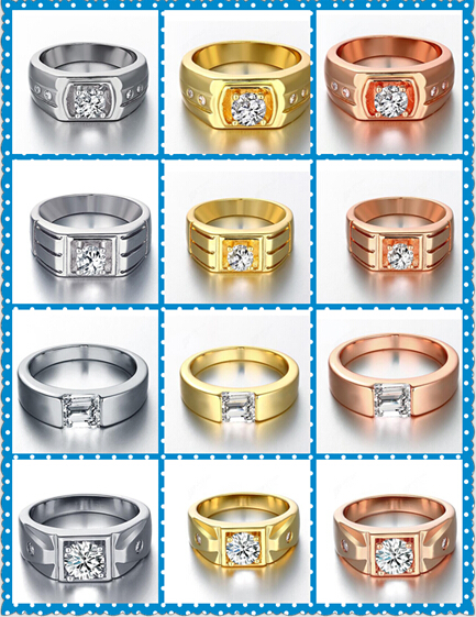 Mix 6 style Noble K gold plating gentleman zircon fashion personality men Ring Gold/rose gold/perkin Size US8 US9 US10 20pcs/lot
Mix 6 style Noble K gold plating gentleman zircon fashion personality men Ring Gold/rose gold/perkin Size US8 US9 US10 20pcs/lot