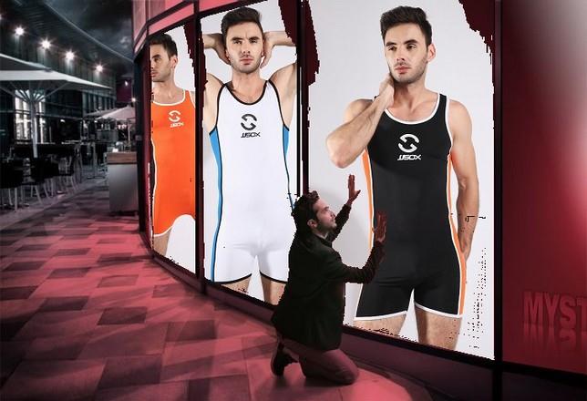 Wholesale-New authentic jjsox men hitting scene boxer jumpsuits swimsuit fashion sexy strip, Black
Wholesale-New authentic jjsox men hitting scene boxer jumpsuits swimsuit fashion sexy strip, Black
