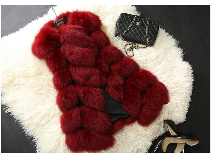 Wholesale-8 colors Fashion Yang Girls Long Style Fox Fur Vest High Quality FOX Fur Coats Rabbit Fur Clothes Woman Faux Fur Jacket, Beige
Wholesale-8 colors Fashion Yang Girls Long Style Fox Fur Vest High Quality FOX Fur Coats Rabbit Fur Clothes Woman Faux Fur Jacket, Beige