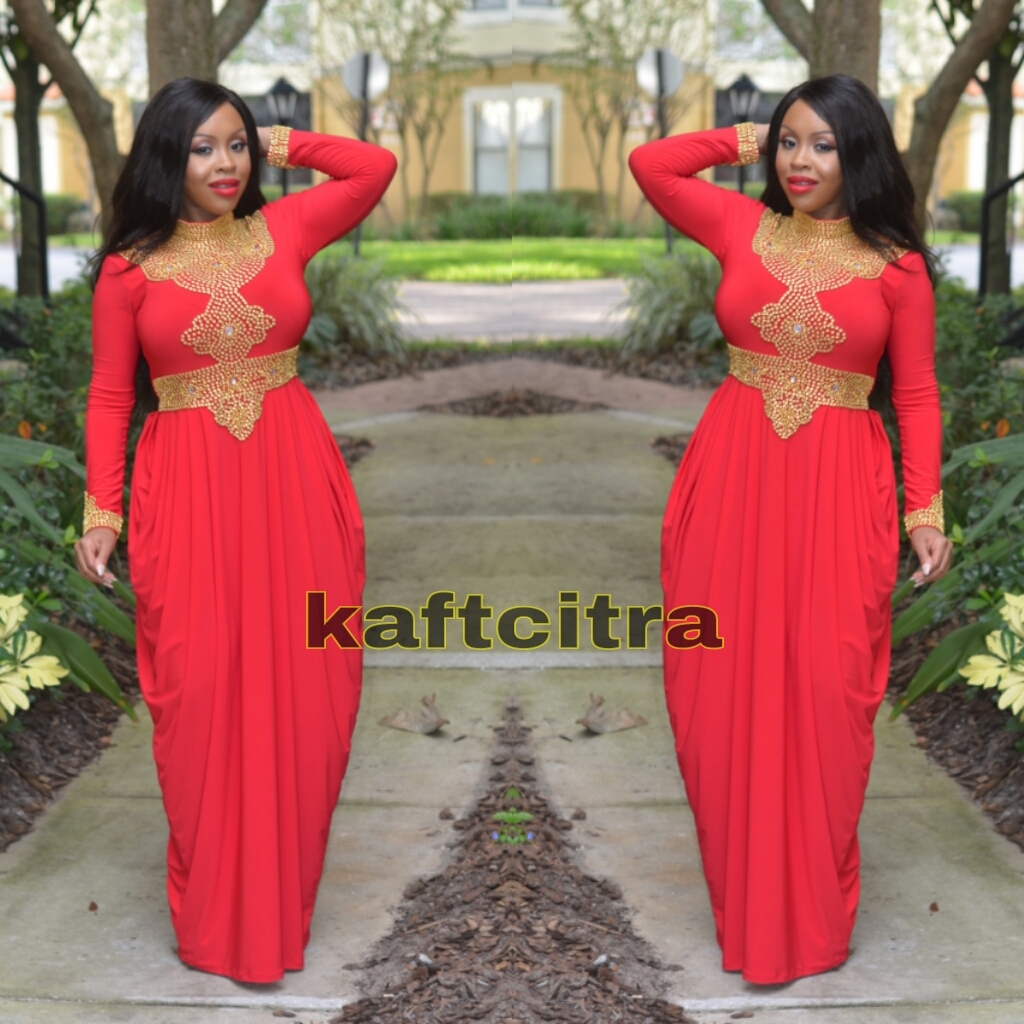 Morrocan Kftan Red and Gold Beads Turkish Dubai Abaya Evening Dress High Neck Long Sleeve African Style Muslim Prom Formal Gowns, Grape 
Morrocan Kftan Red and Gold Beads Turkish Dubai Abaya Evening Dress High Neck Long Sleeve African Style Muslim Prom Formal Gowns, Grape