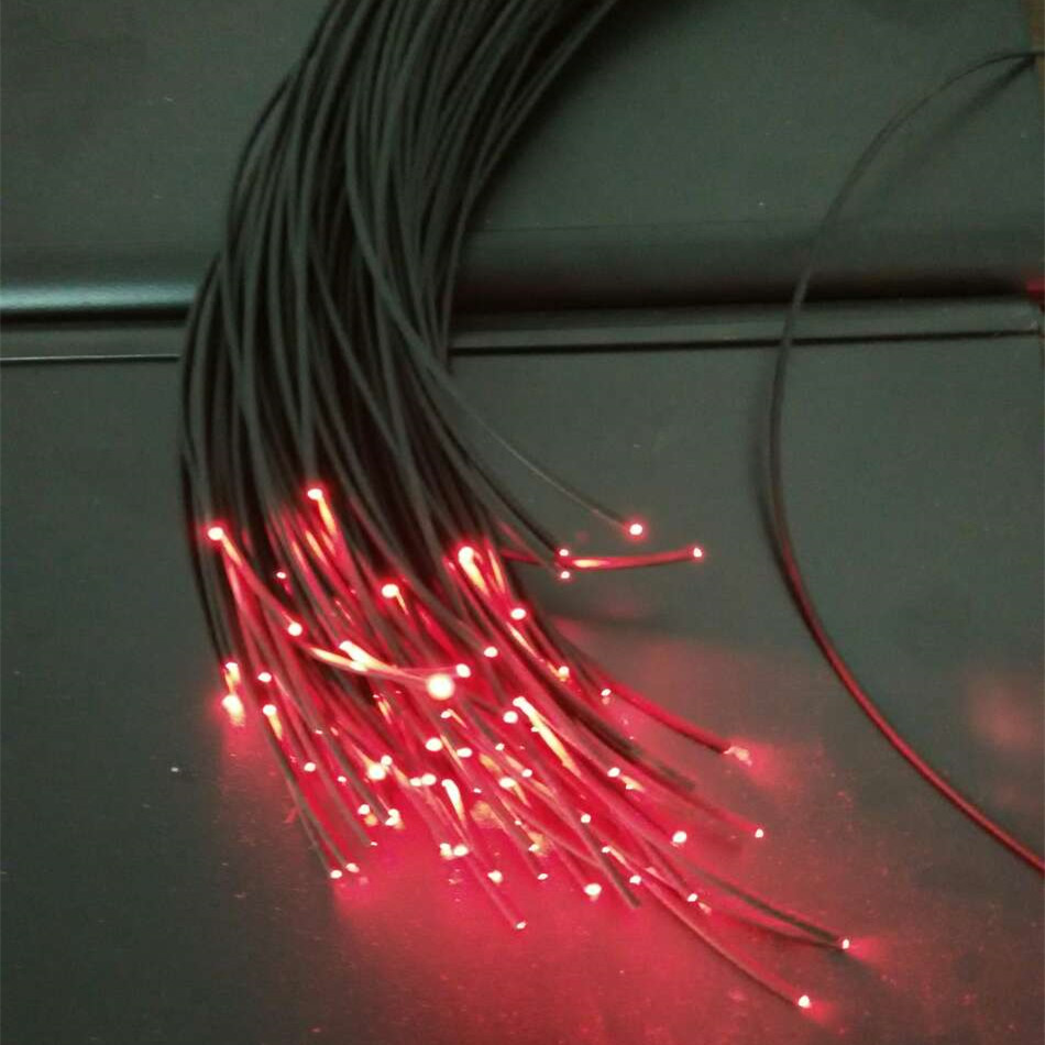 Wholesale 1 5mm Black Fiber Optic For Diy Fiber Star Ceiling