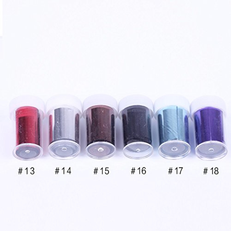Newest Fashion 3D DIY Nail Art Starry Sky Sickers 49 Random Color Nail Art Transfer Foil Decals