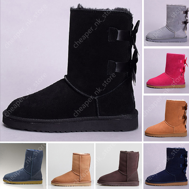 Snow designer boots Women Winter Classic Short Ankle Knee Bow girl Bailey Boot womens Size US 5-10, Black sock
Snow designer boots Women Winter Classic Short Ankle Knee Bow girl Bailey Boot womens Size US 5-10, Black sock