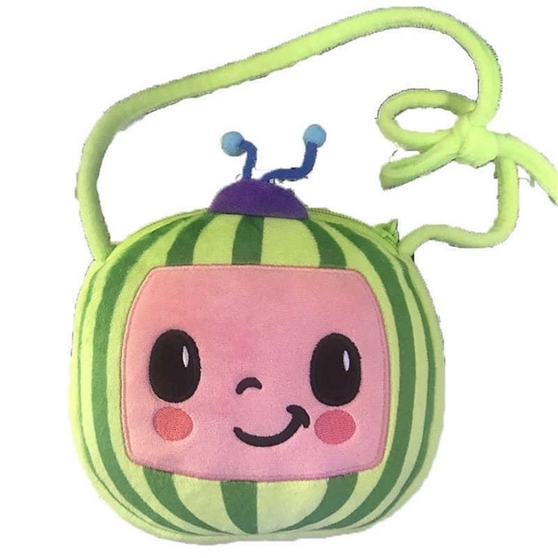 Cartoon Creativity Cocomelon Plush Doll Crossbody Bag Ji Little Boy Children's Watermelon Doll Mini Bags Baby Handbag Purses
Cartoon Creativity Cocomelon Plush Doll Crossbody Bag Ji Little Boy Children's Watermelon Doll Mini Bags Baby Handbag Purses